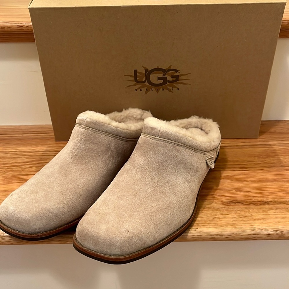 UGG Shoreham Suede Slip Ons